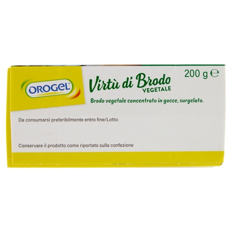 Orogel Virtù di Brodo Vegetale Surgelati 200 g