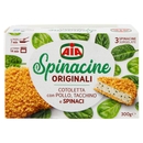 Aia Spinacine Originali Cotoletta con Pollo, Tacchino e Spinaci Surgelate 300 g
