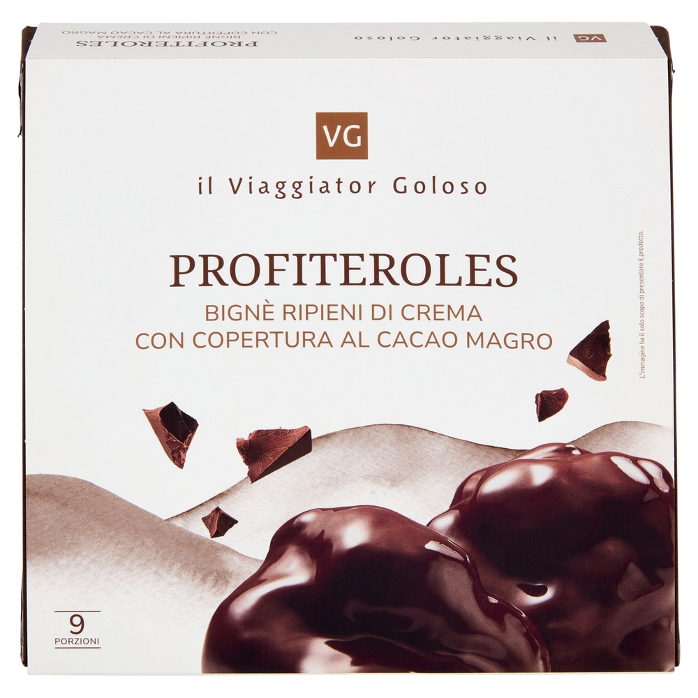 Profiteroles il Viaggiator Goloso