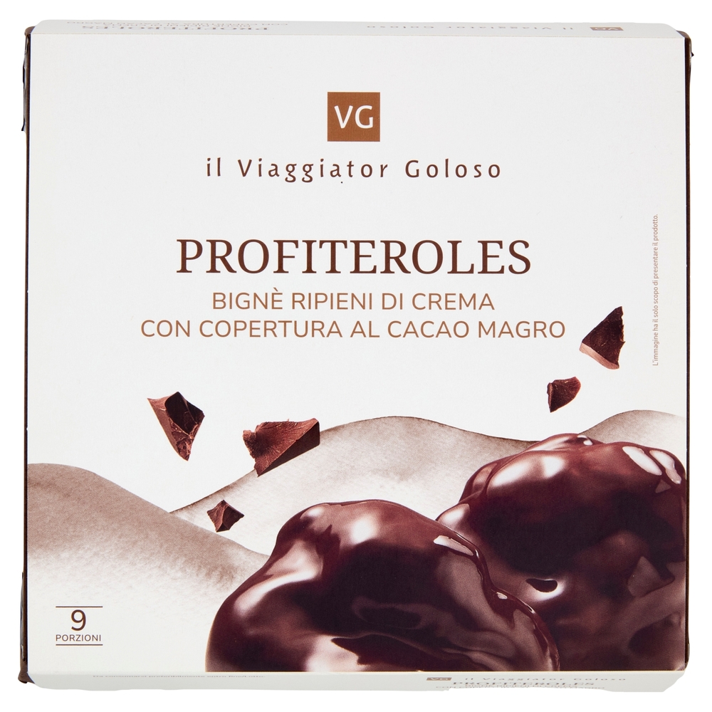 Profiteroles il Viaggiator Goloso