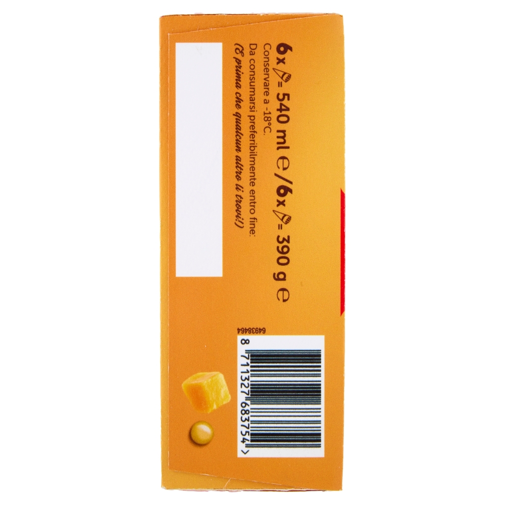 Cornetto Algida Max Mango & Vaniglia 6 Gelati 390 g