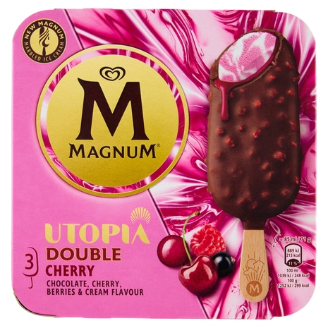 Magnum Utopia Double Cherry 3 Gelati 213 g