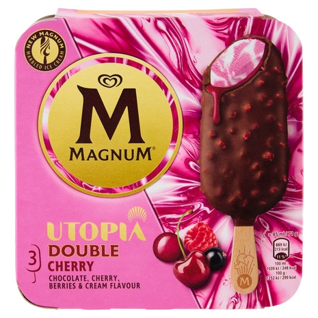 Magnum Utopia Double Cherry 3 Gelati 213 g