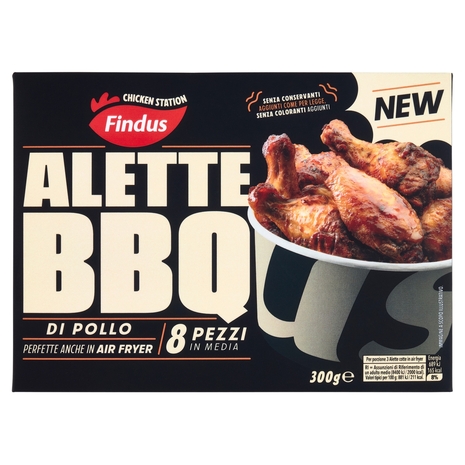Findus Chicken Station Alette BBQ di Pollo 300 g