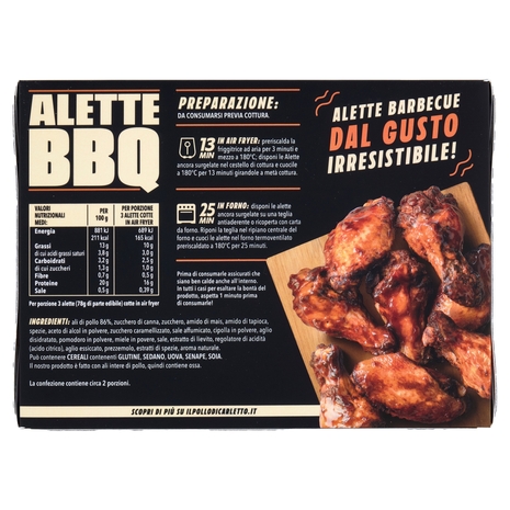 Findus Chicken Station Alette BBQ di Pollo 300 g