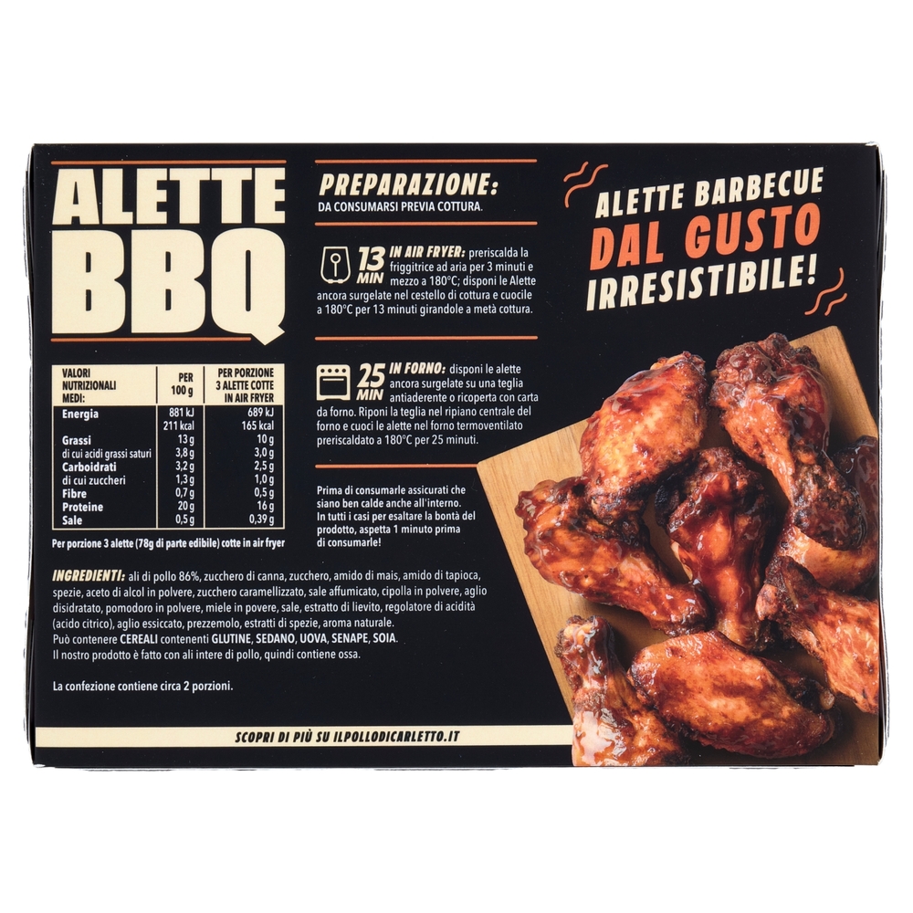 Findus Chicken Station Alette BBQ di Pollo 300 g