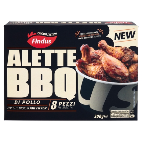 Findus Chicken Station Alette BBQ di Pollo 300 g