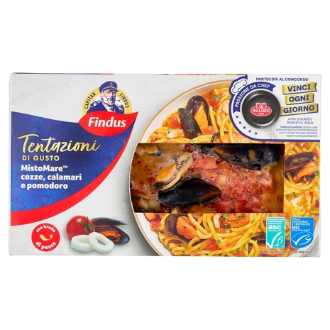 Capitan Findus Tentazioni di Gusto Misto Mare cozze, calamari e pomodoro 400 g
