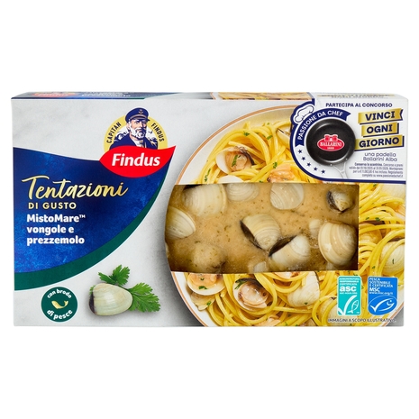 Capitan Findus Tentazioni di Gusto Misto Mare vongole e prezzemolo 400 g