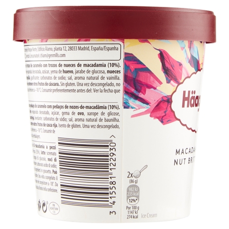 Häagen-Dazs Macadamia Nut Brittle 400 g