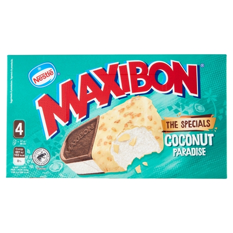 NESTLÉ Maxibon Coconut Paradise 4 x 57 g
