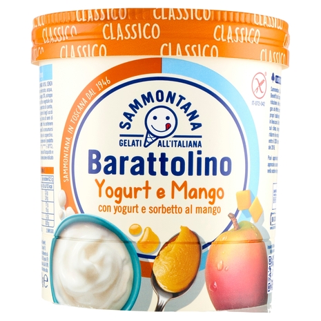 Sammontana Barattolino Classico Yogurt e Mango 500 g