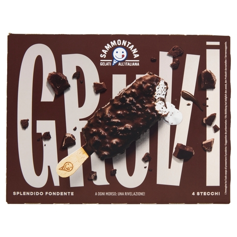 Sammontana Gruvi Splendido Fondente 4 x 60 g