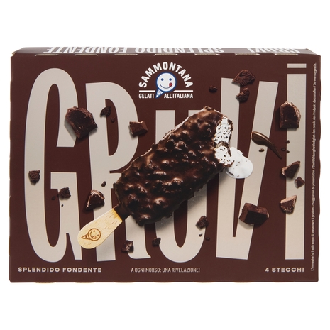 Sammontana Gruvi Splendido Fondente 4 x 60 g