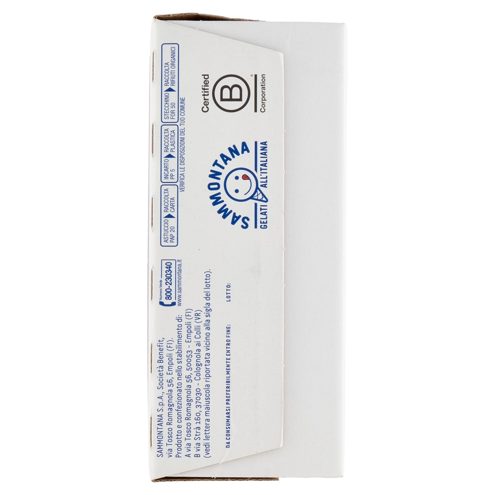 Sammontana Gruvi Mitico Croccantino, Pistacchio Sincero, Stracciatella Maivista 6 x 37,5 g