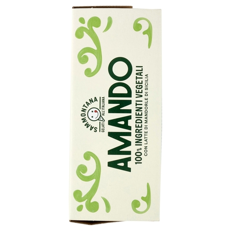 Sammontana Amando 6 Stecchi Gelato alla Vaniglia Variegato Lime e Zenzero Lime,Lampone,Mango 6x55g