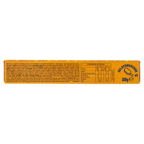 Sammontana Gelatomerenda Plasmon 4 x 47 g