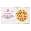 Gnocchi di Lenticchie con Piselli, Zucchine e Mozzarella Il Viaggiator Goloso