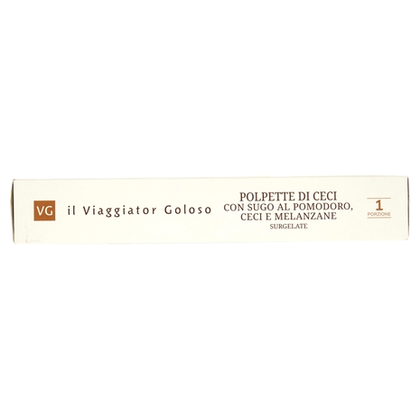 Polpette di Ceci con Sugo al Pomodoro, Ceci e Melanzane Il Viaggiator Goloso