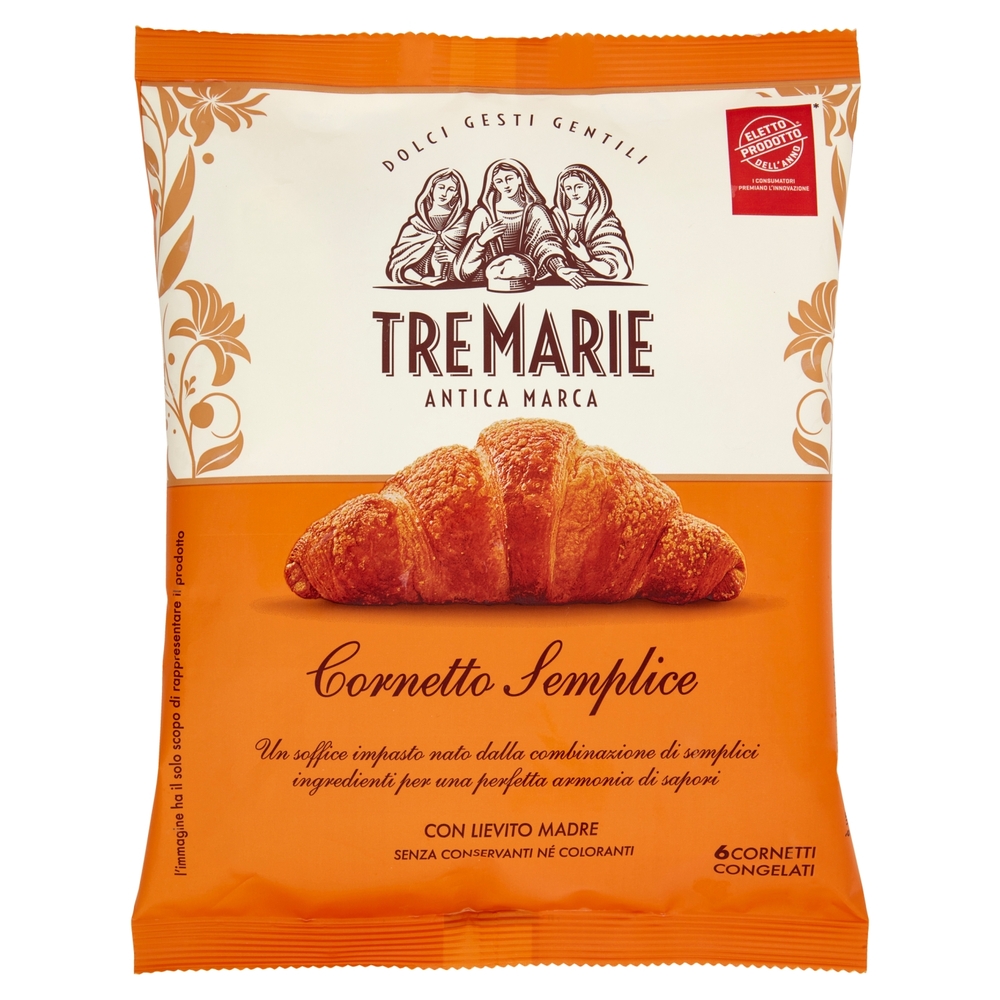 Tre Marie Cornetto Semplice 6 x 55 g