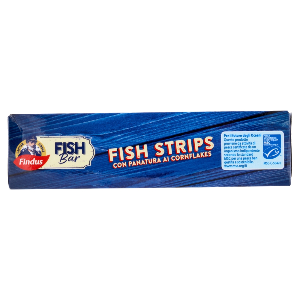 Capitan Findus Fish Bar Fish Strips con panatura ai conflakes 256 g