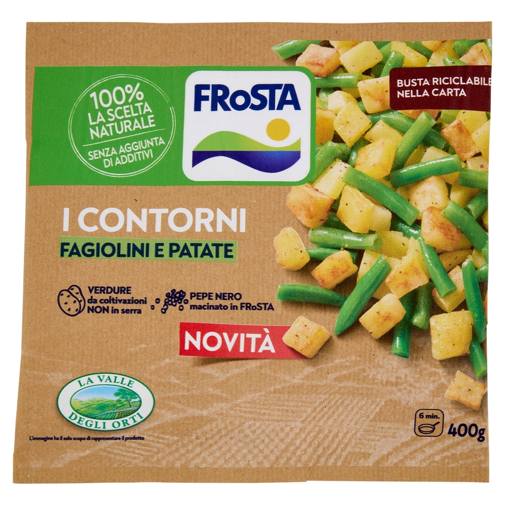 FRoSTA i Contorni Fagioli e Patate 400 g