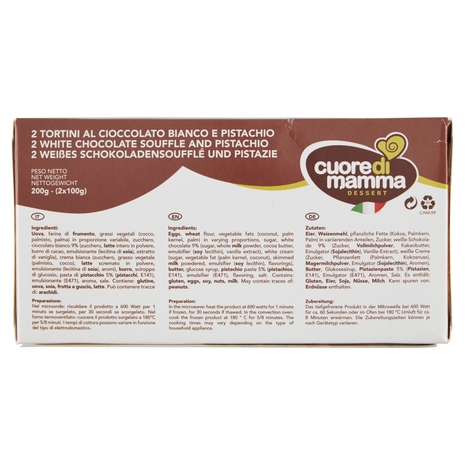 cuore di mamma Soufflè Pistacchio 2 x 100 g