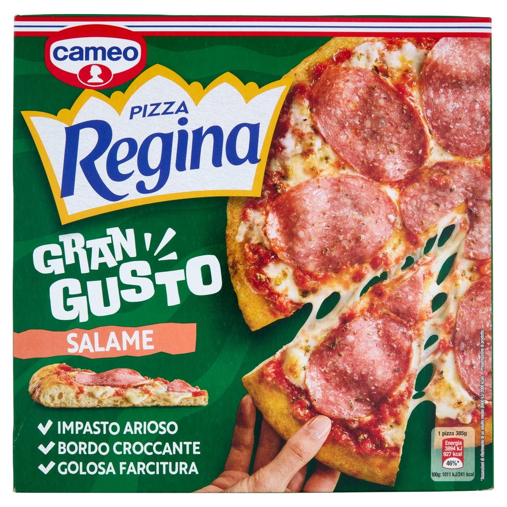 cameo Pizza Regina Gran Gusto Salame 385 g
