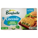 Bonduelle Coccole Burger di Spinaci, Zucchine e Formaggio di Capra Surgelato 160 g