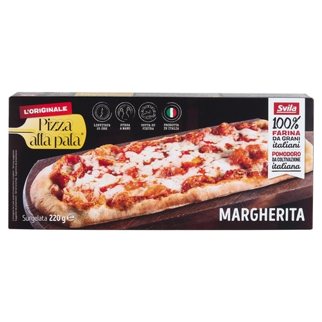 Pizza alla pala Margherita Surgelata 220 g