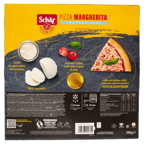 Schär Pizza Margherita Lactose Free 350 g