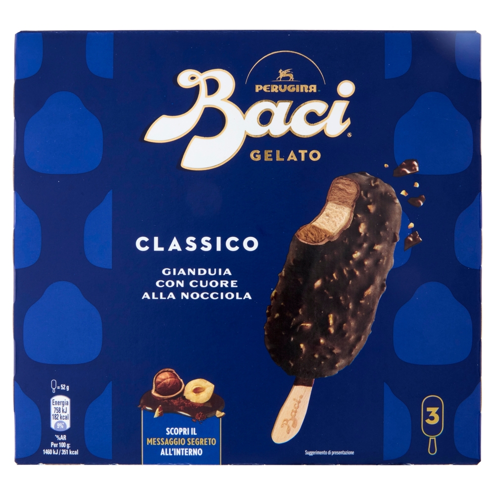 BACI PERUGINA Stecco Classico 3x52g