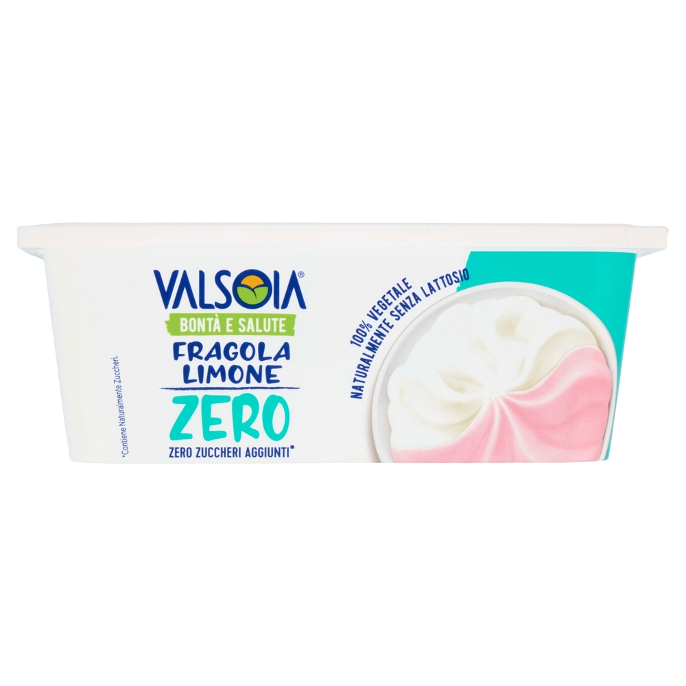 Valsoia Bontà e Salute Fragola Limone Zero Zuccheri Aggiunti* 400 g