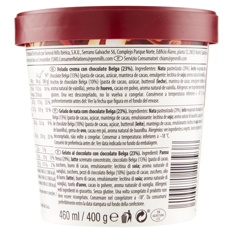 Häagen-Dazs Belgian Chocolate 400 g