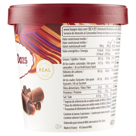 Häagen-Dazs Belgian Chocolate 400 g