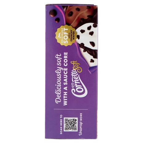 Cornetto Soft Cookies & Chocolate 4 x 81 g