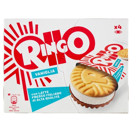 Ringo Vaniglia 4 x 40 g