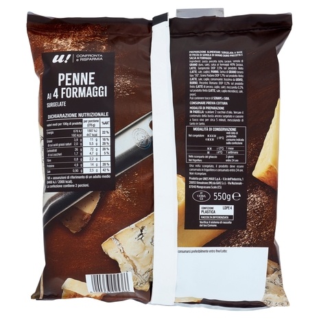 Penne ai 4 Formaggi U! Confronta e Risparmia