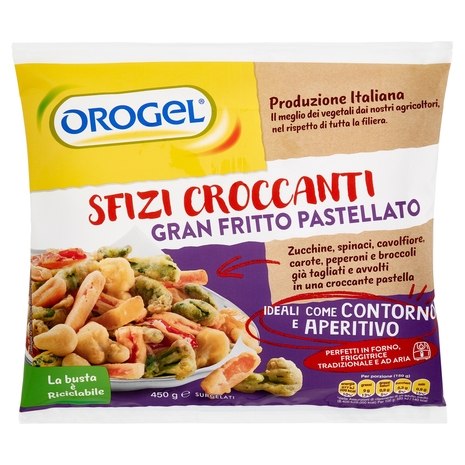Orogel Gusto Ricco Gran Fritto Pastellato Surgelati 450 g