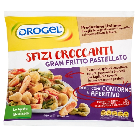 Orogel Gusto Ricco Gran Fritto Pastellato Surgelati 450 g