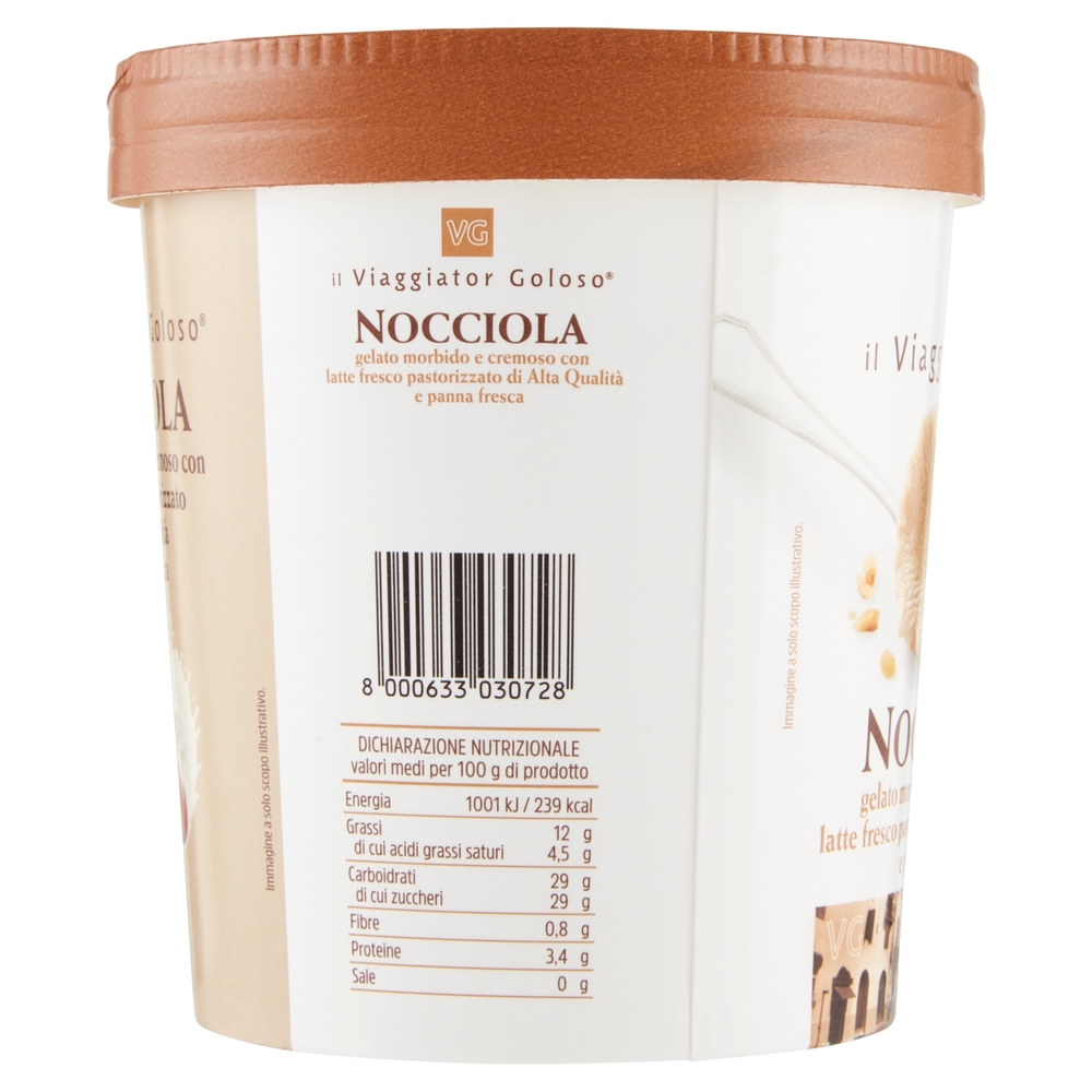 Gelato Nocciola Il Viaggiator Goloso