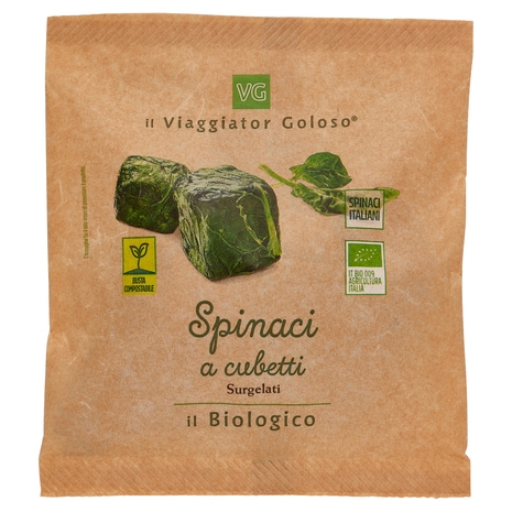 Spinaci a Cubetti BIO Il Viaggiator Goloso