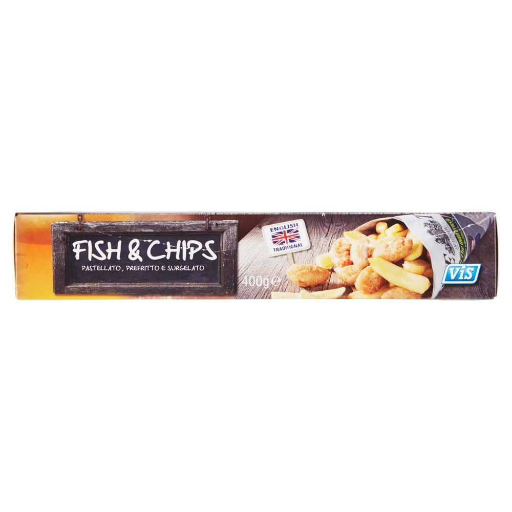 Fish & Chips Pastellato e Prefritto, 400 g