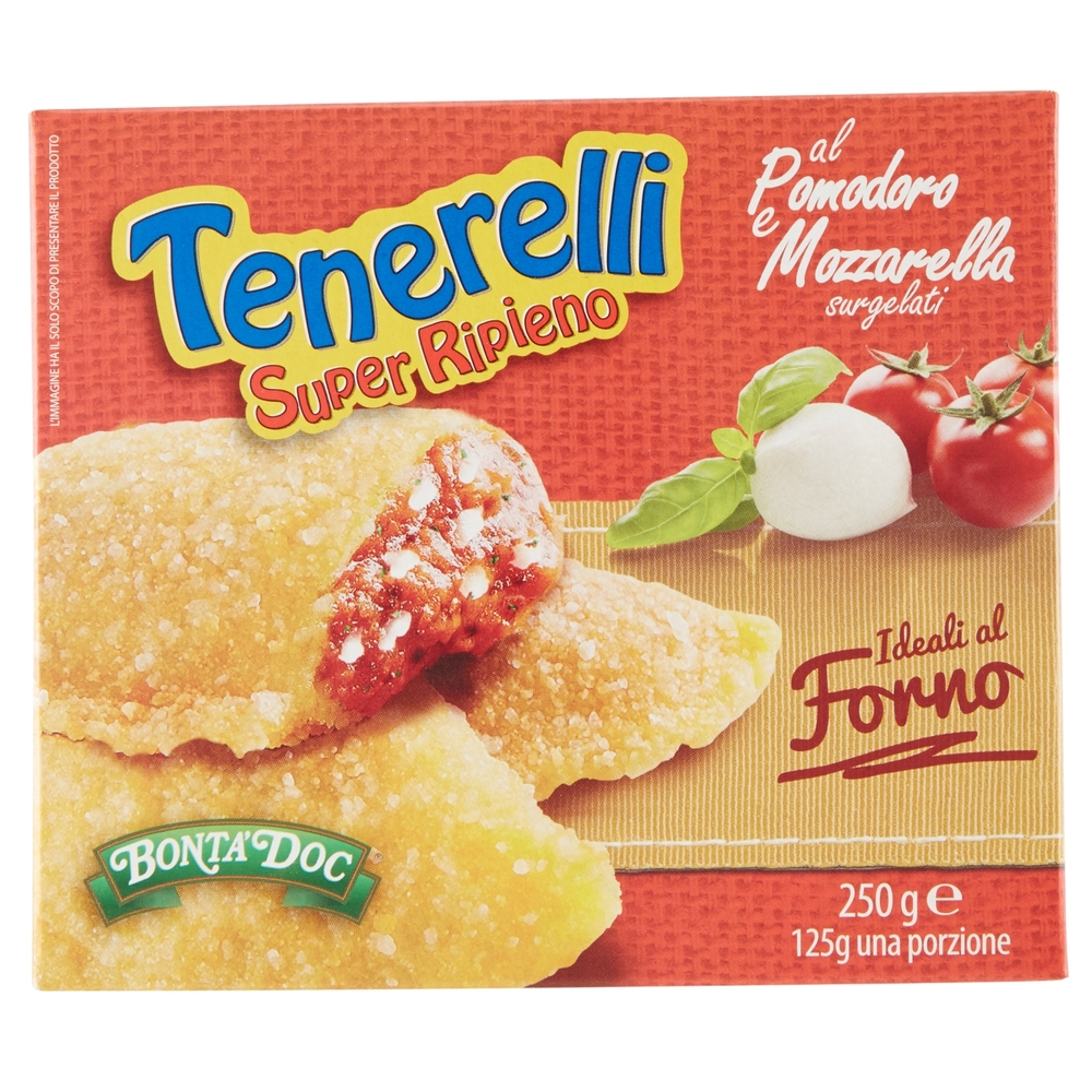 Bontà Doc Tenerelli Super Ripieno al Pomodoro e Mozzarella surgelati 250 g