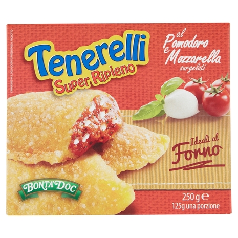 Bontà Doc Tenerelli Super Ripieno al Pomodoro e Mozzarella surgelati 250 g