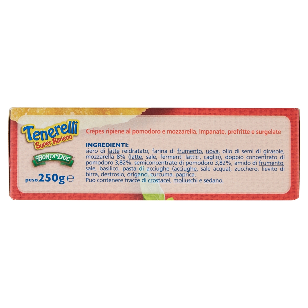 Bontà Doc Tenerelli Super Ripieno al Pomodoro e Mozzarella surgelati 250 g