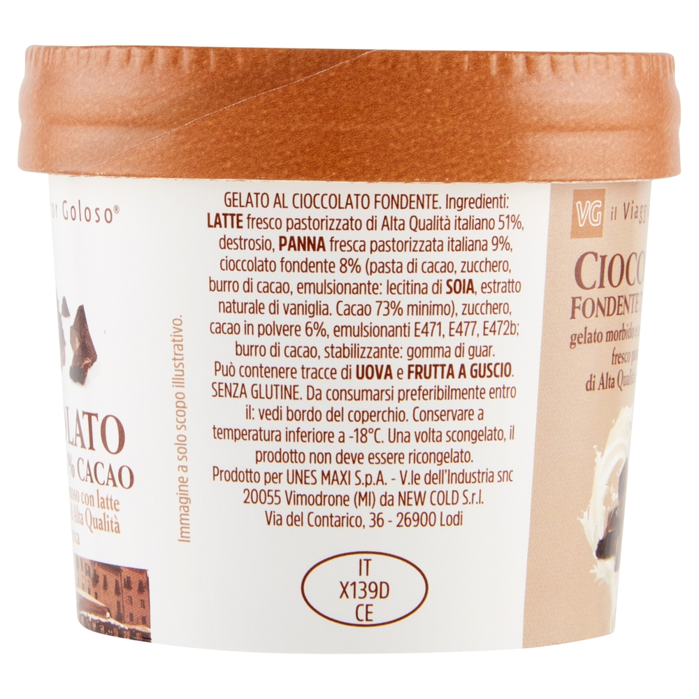 Gelato al Cioccolato Fondente 73%, 80 g