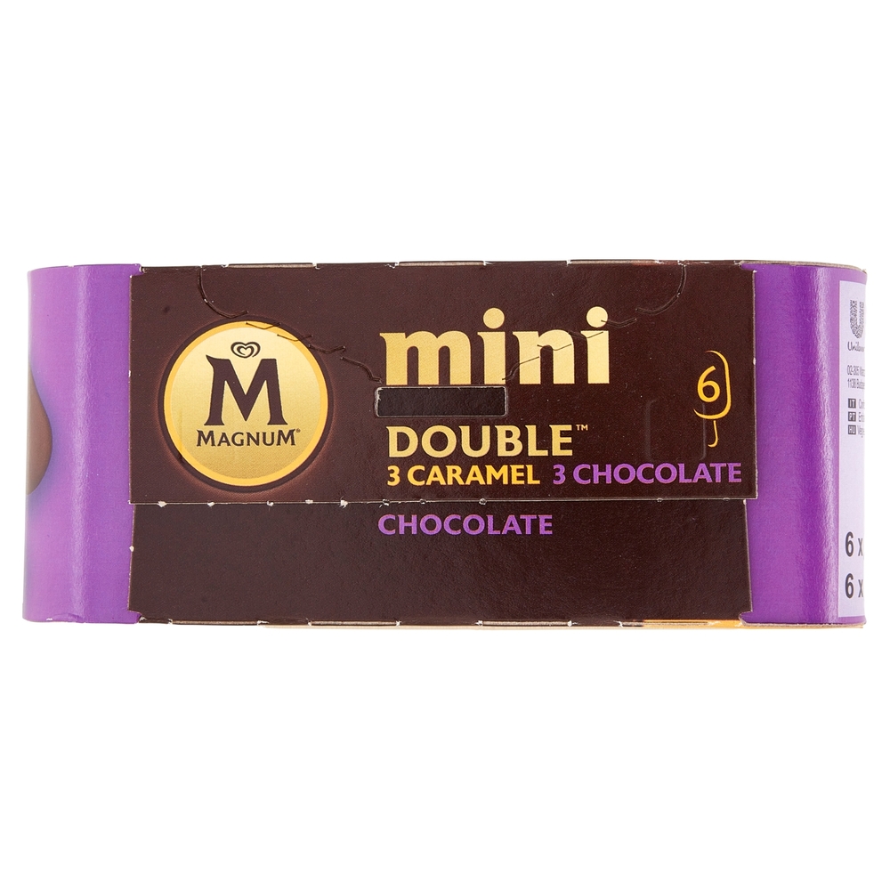 Magnum mini Double Caramel Chocolate 6 x 47,5 g