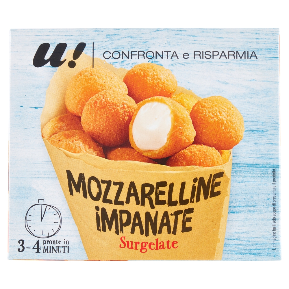 Mozzarelline Impanate, 250 g