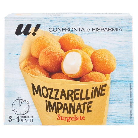 Mozzarelline Impanate, 250 g